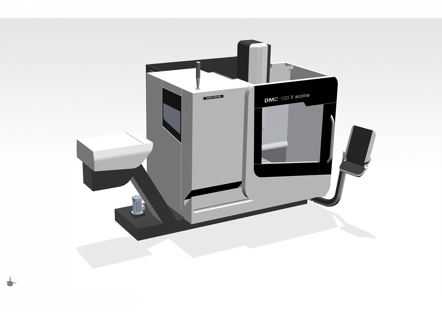 3D сканирование станков с ЧПУ и создание 3Д моделей оборудования